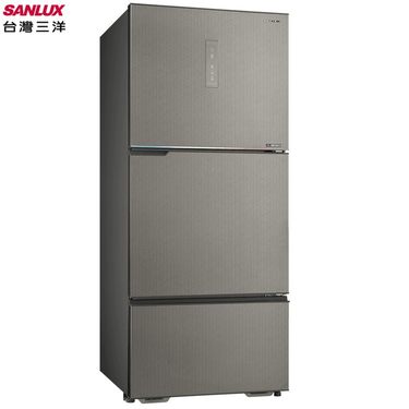 SANLUX 臺灣三洋 SR-V610C 606L 一級能效變頻三門冰箱