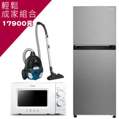 輕鬆成家 日立家電 雙門變頻冰箱260公升 奇美 機械式微波爐 20L 伊萊克斯 臥式吸塵器
