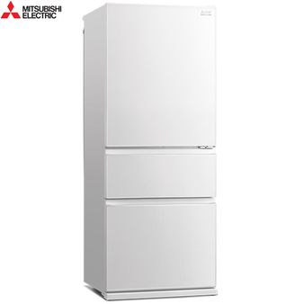 三菱電機 MR-CGX45EP-GWH-C 三門變頻電冰箱 450L 純淨白 泰製 強化玻璃層架