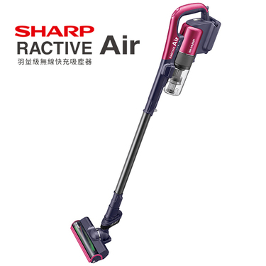 SHARP 夏普 SHARP 夏普 EC-AR2TW-P RACTIVE Air羽量級無線快充吸塵器 魔力紅