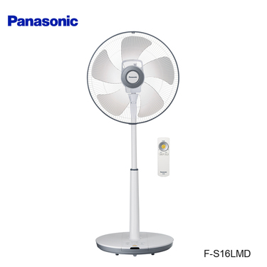 Panasonic 國際 F-S16LMD 電風扇 16吋 DC直流馬達 新5枚扇 閃耀銀
