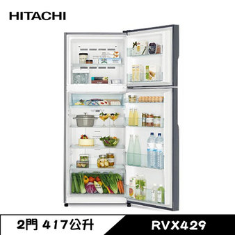 RVX429 冰箱 417L 2門 變頻 一級能效 典雅白