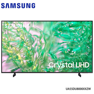 SAMSUNG 三星 UA55DU8000XXZW 55型 Crystal UHD DU8000 4K 智慧顯示器