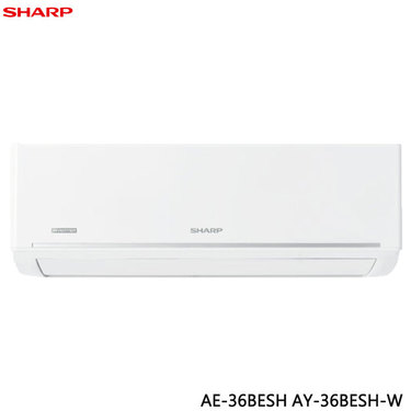SHARP 夏普 AE-36BESH 5坪適用 極致系列 冷暖冷氣 AY-36BESH-W 室內機熱交換清潔