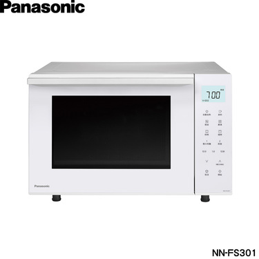 Panasonic 國際 NN-FS301 烘焙燒烤微波爐 23L 自動加熱感知 平臺式好清潔