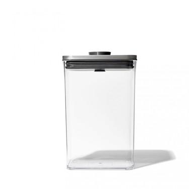 恆隆行生活品牌 OXO POP 不鏽鋼按壓保鮮盒 - 長方2.6L OX0201003A