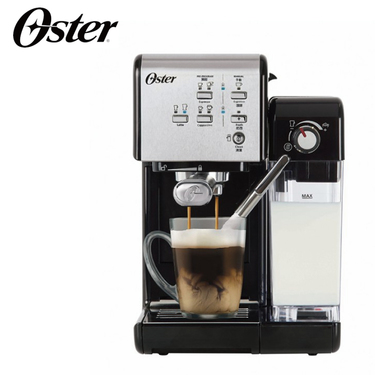 OSTER 美國Oster 5+隨享義式膠囊兩用咖啡機 BVSTEM6701SS 經典銀 送磨豆機