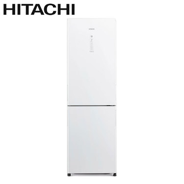HITACHI 日立 HRBN5366DF 電冰箱 兩門 313L 變頻冰箱 琉璃白 美型琉璃 右開