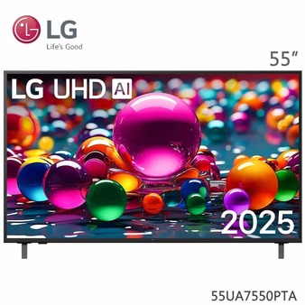 LG 樂金 55UA7550PTA 55吋 UHD AI 4K 智慧顯示器 全新AI智慧滑鼠遙控器