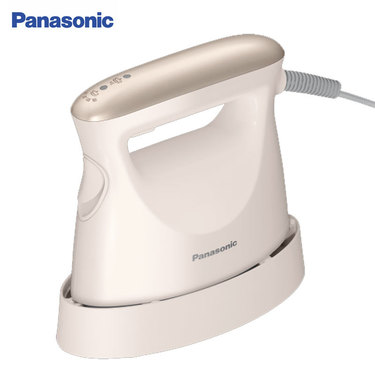 Panasonic 國際 NI-FS580-C 蒸氣電熨斗 2in1 抗菌握把 杏色