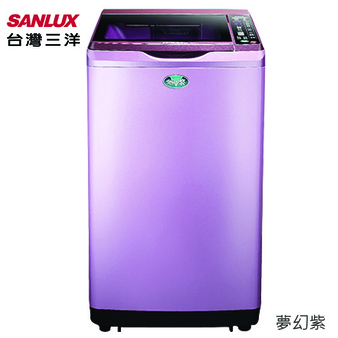 SANLUX 台灣三洋 SW-13DVG 洗衣機 13kg 3D環流槽洗淨 玫瑰金/夢幻紫 