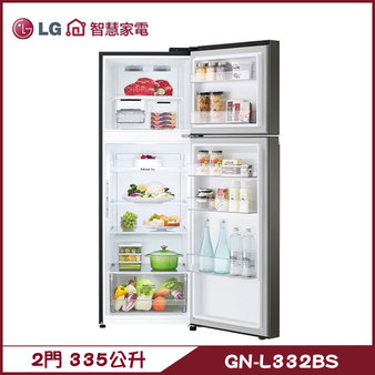 LG GN-L332BS 冰箱 335L 2門 智慧變頻 直驅變頻
