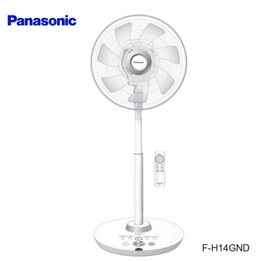 Panasonic 國際 F-H14GND 電風扇 14吋 DC直流馬達 新7枚扇 科技灰