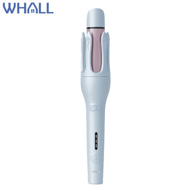其他家電品牌 WHALL WS-201BL 負離子 自動兩用捲髮棒 粉藍色