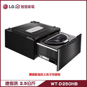 LG WT-D250HB 洗衣機 2.5kg 迷你洗 加熱洗衣 MiniWash 上洗17公斤上搭配