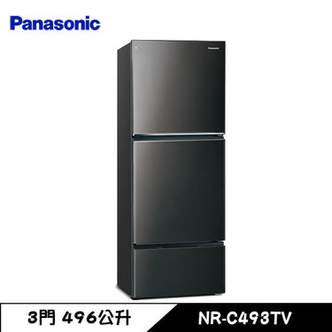 Panasonic 國際 NR-C493TV 冰箱 496L 3門 變頻 Ag銀抑菌