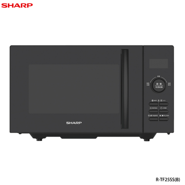 SHARP 夏普 R-TF25SS(B) 平板式美型微波爐 25L 微波出力800W 平板大空間