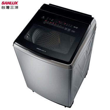 SANLUX 臺灣三洋 SW-V19SA 18kg DD直流變頻直立式洗衣機 3D環流槽洗淨