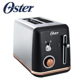 美國Oster-紐約都會經典厚片烤麵包機(霧面黑) TAST801