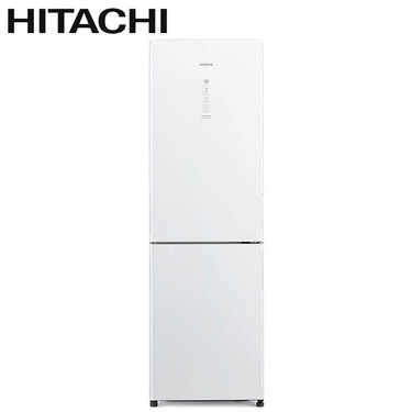 HITACHI 日立 HRBN5366DFL 電冰箱 兩門 313L 變頻冰箱 一級能效 琉璃白 左開