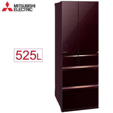 Mitsubishi 三菱電機 MR-WX53C-BR-C 525L 冰箱 六門 變頻 日本原裝 水晶棕