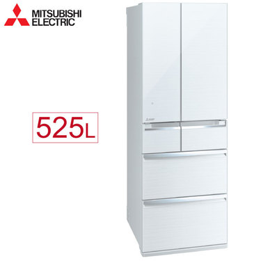 Mitsubishi 三菱電機 MR-WX53C-W-C/C1 六門冰箱 525L 變頻 日裝 水晶白