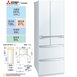 三菱電機 MR-WX53C-W-C1 六門冰箱 525L 變頻 日本原裝 水晶白 買就送飛利浦黑晶爐
