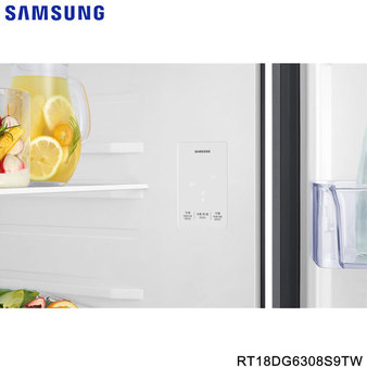 三星 RT18DG6308S9TW 變頻冰箱 雙門冰箱 498L 時尚銀 上冷凍 一級省電