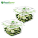 Foodsaver 真空密鮮盒 中 真空機配件/耗材 1.2L 2入 真空保鮮機 可微波 可冷藏冷凍