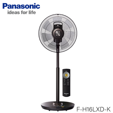Panasonic 國際 F-H16LXD-K 電風扇 16吋 DC直流馬達清淨型 7枚扇 晶鑽棕 無線遙控器