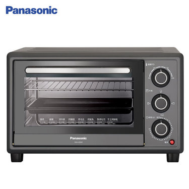 Panasonic 國際 NB-H2001 電烤箱 20L 雙層防燙隔熱門 60分鐘定時功能 上下火獨立控溫