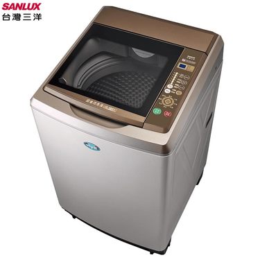 SANLUX 臺灣三洋 SW-18AS7 17公斤 超音波內外不鏽鋼單槽洗衣機