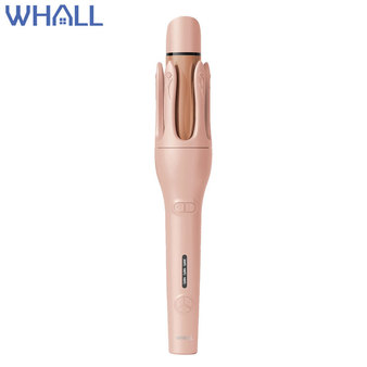 WHALL WS-201PK 負離子 自動兩用捲髮棒 粉紅色
