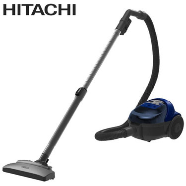 HITACHI 日立 CVBM5TA 吸塵器 垃圾一鍵清倒 強勁350W大吸力 深藍色
