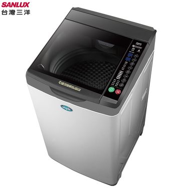 SANLUX 臺灣三洋 SW-13DV10 13公斤 DD直流變頻超音波單槽洗衣機 淺灰/玫瑰金