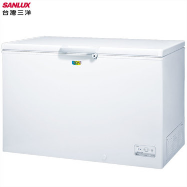 SANLUX 臺灣三洋 SCF-V390GE 變頻直冷上掀式冷凍櫃 388公升