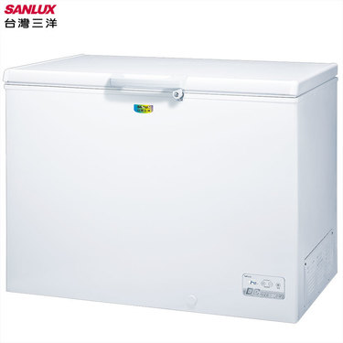 SANLUX 臺灣三洋 SCF-V340GE 變頻直冷上掀式冷凍櫃 332公升