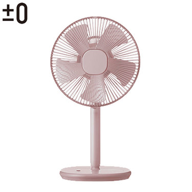 其他家電品牌 ±0 正負零 XQS-Z710 電風扇 生活遙控立扇 輕巧收納 質感設計 粉色
