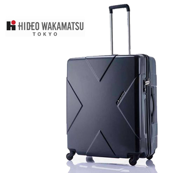 日本 Hideo Wakamatsu Megamax 極輕量26.5吋行李箱(黑)