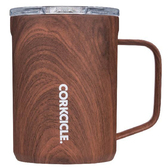 美國 CORKCICLE Origins系列三層真空咖啡杯 475ml-核桃木