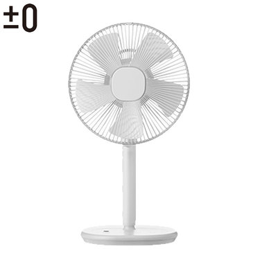 其他家電品牌 ±0 正負零 XQS-Z710 電風扇 生活遙控立扇 輕巧收納 質感設計 白色