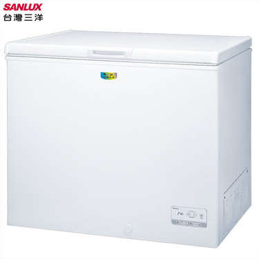 SANLUX 臺灣三洋 SCF-V210GE 208L 變頻直冷上掀式冷凍櫃