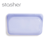 美國 Stasher 長形矽膠密封袋 (粉紫)