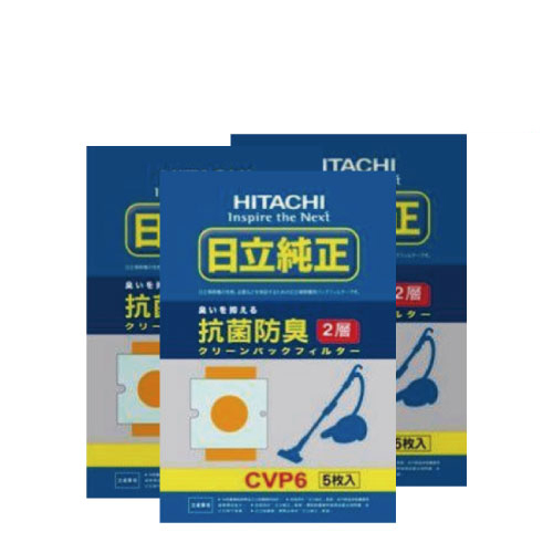 HITACHI 日立 CVP6*3 吸塵器配件耗材  集塵紙袋 15入 家庭號 日立吸塵器專用