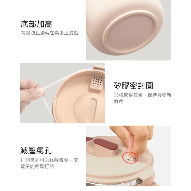 不鏽鋼多功能隔熱碗 1200ml