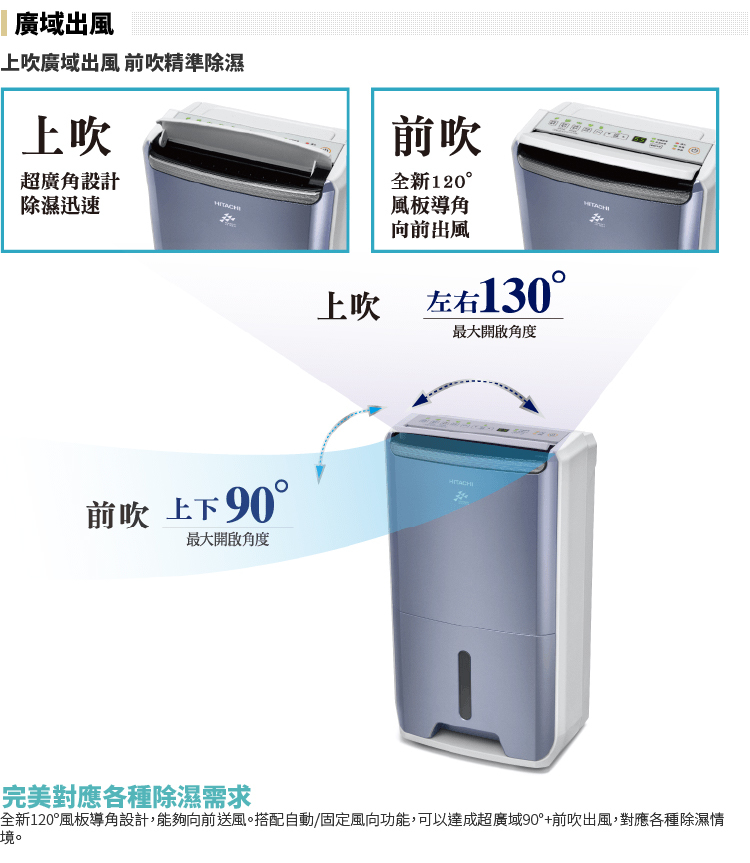 日立 RD-18FC 除濕機 9公升/日 HEPA濾網 榮耀紫 能源效率1級