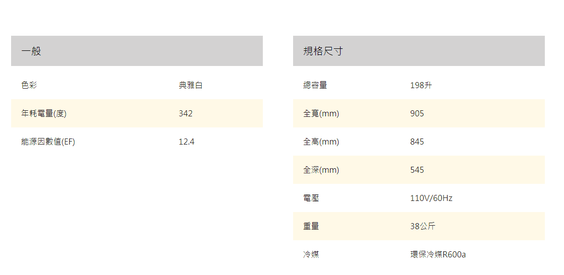 惠而浦 WCFZ2000W 臥式冷凍櫃 198L 上掀式冷凍櫃 可移動置物籃 環保冷媒R600a
