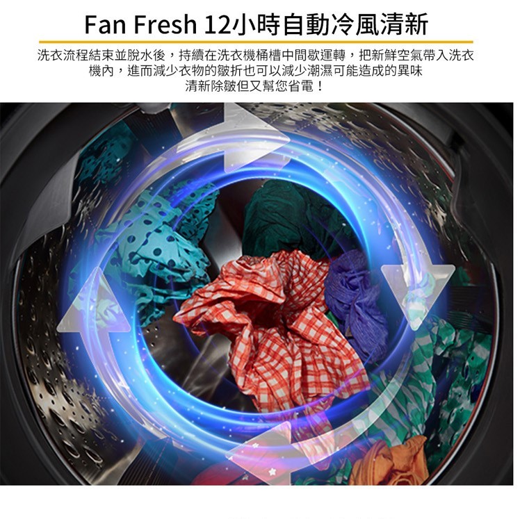 惠而浦 8TWFC6810LW 滾筒洗衣機 洗脫烘 蒸氣洗 美製 15kg洗/10kg烘 金級省水