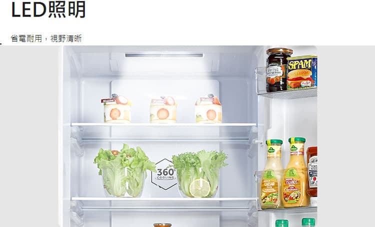 奇美 UR-B330VB 變頻冰箱 328L 雙門冰箱 冰鑽白 省電一級 AI微電腦精準溫控 下冷凍