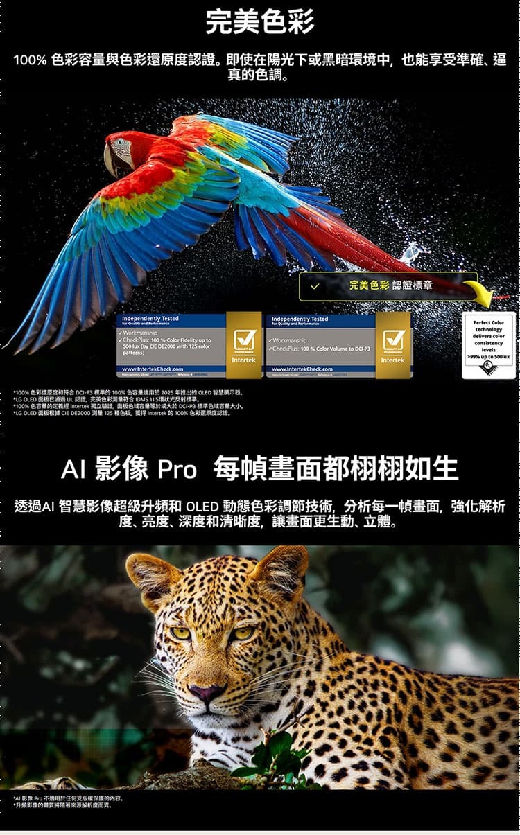 LG OLED65C5PTA 65吋 OLED evo AI4K智慧顯示器 C5極緻系列 含桌裝